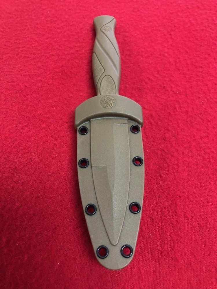 SMITH & WESSON HRT BOOT KNIFE TAN (NLG056378)