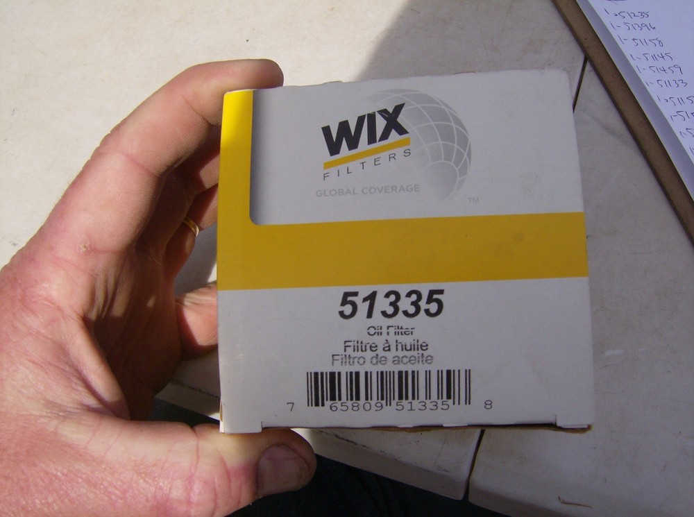 GENUINE WIX 51335 OIL FILTER