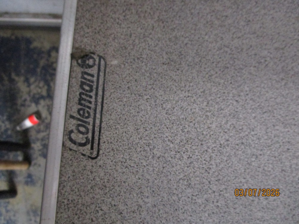 Vintage Coleman Folding Table 48" x 24"