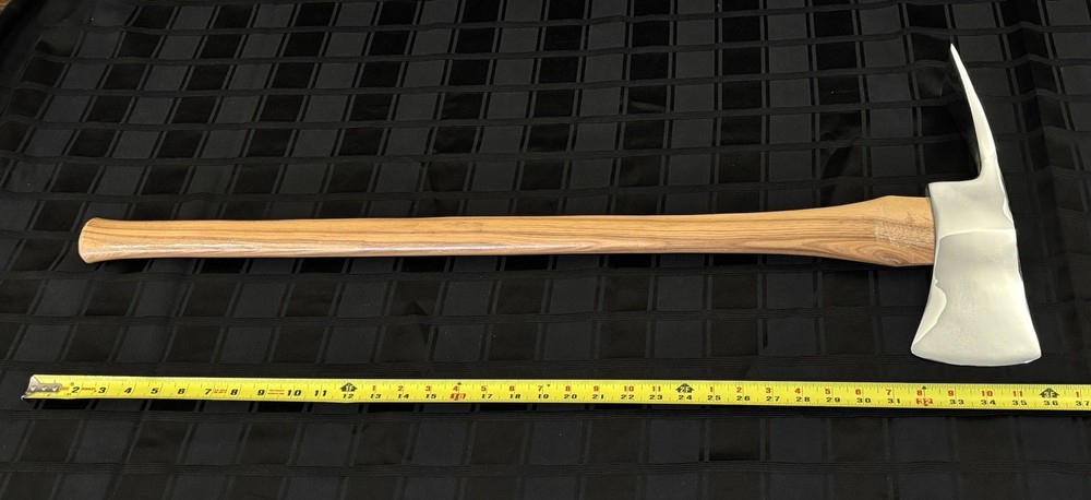 Chrome Pulaski Axe w/Hickory Handle Firefighter Award Presentation Gift