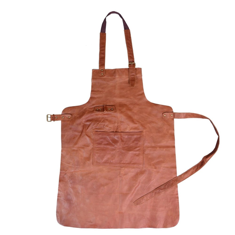 Legend Forge Leather Work Apron (Brown) Brown