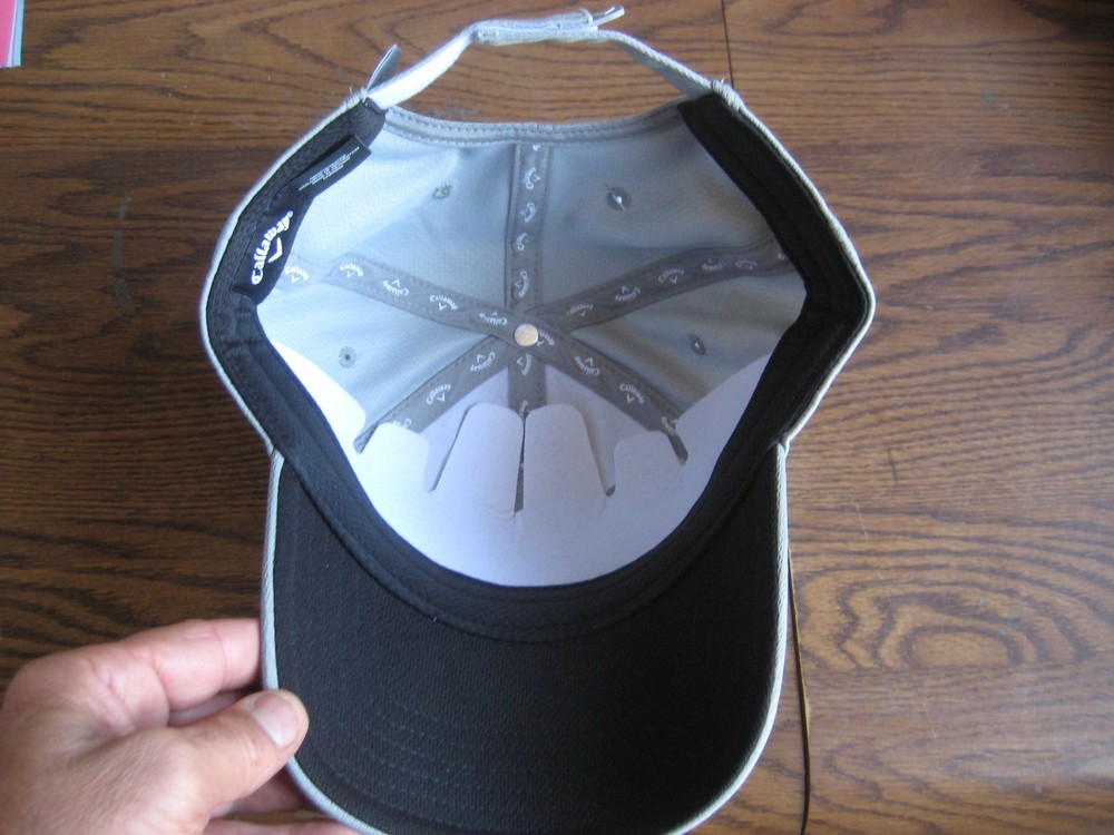 NEW Callaway Performance Front Crest Unstructured Golf Hat Charcoal Vallhalla