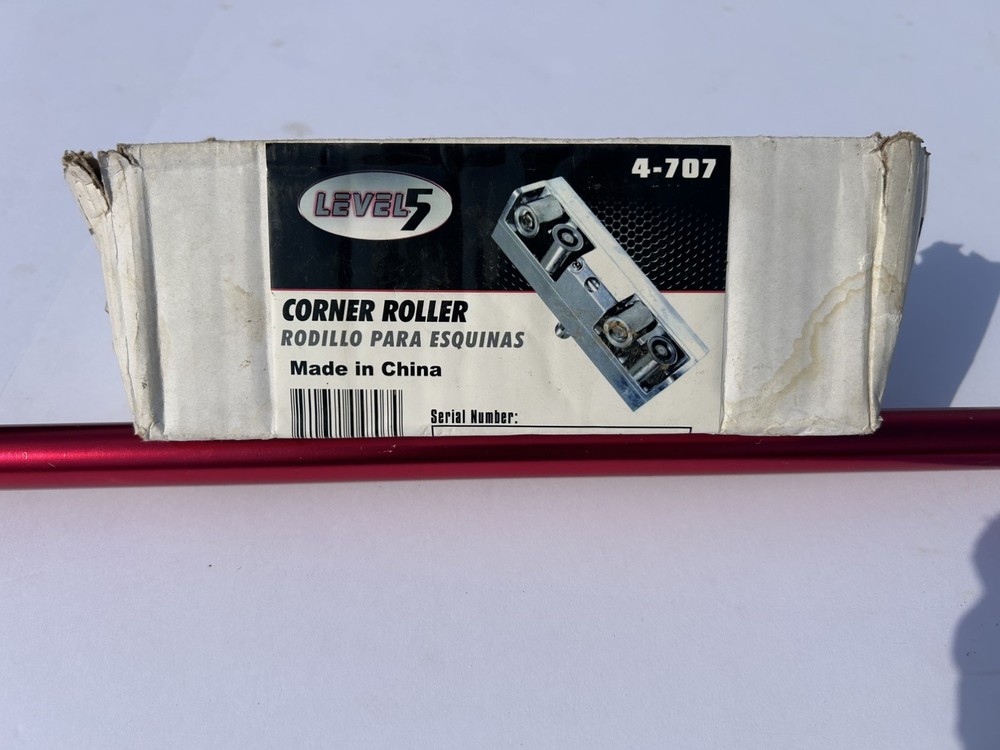 LEVEL5 Tools Corner Roller 4-707 with Standard Handle 4-477