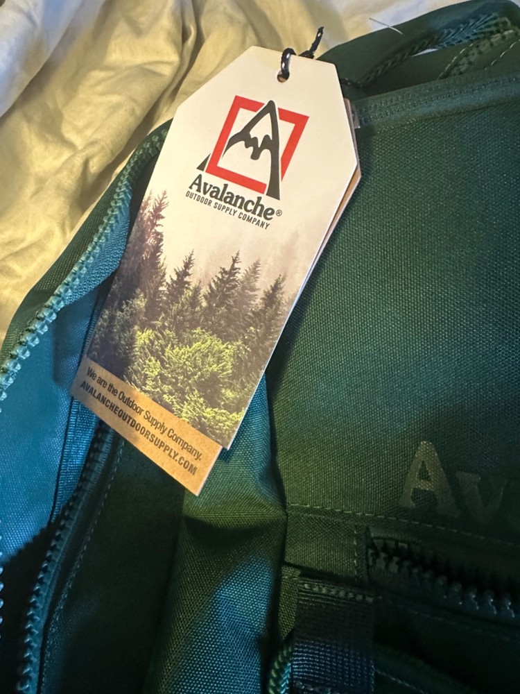 Avalanche Backpack Avalanche Green Bag Hiking Gear
