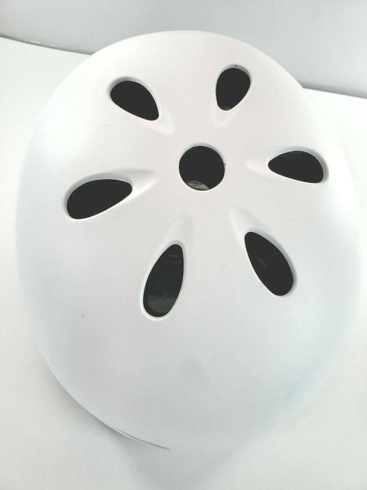 McBob MADE BY SOLID Multi-Sport Bike Helmet, Medium Adjustable, White