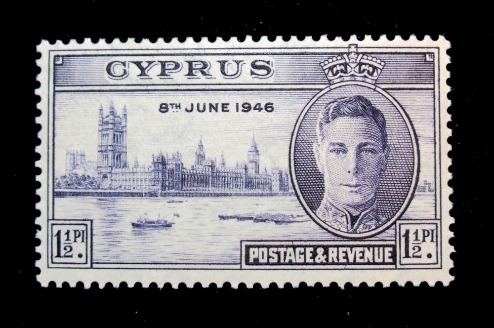 Cyprus Stamps Scott 156 Peace Issue 1946 Mint MLH