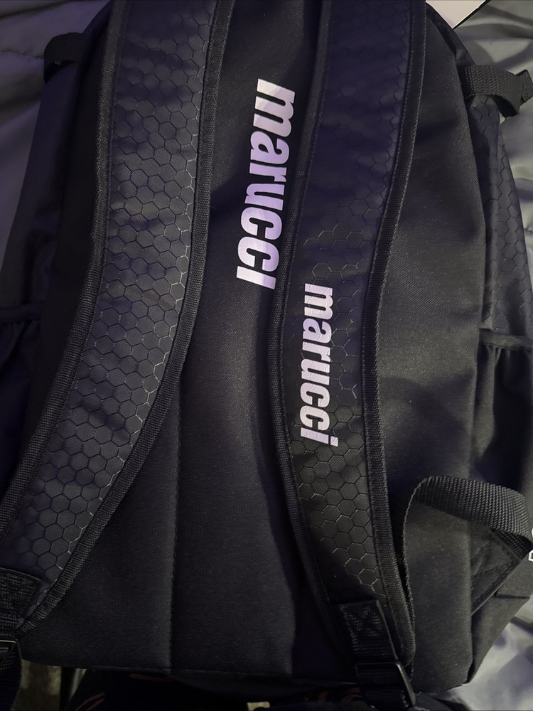 Marucci Baseball Or Softball Backpack Black Bag