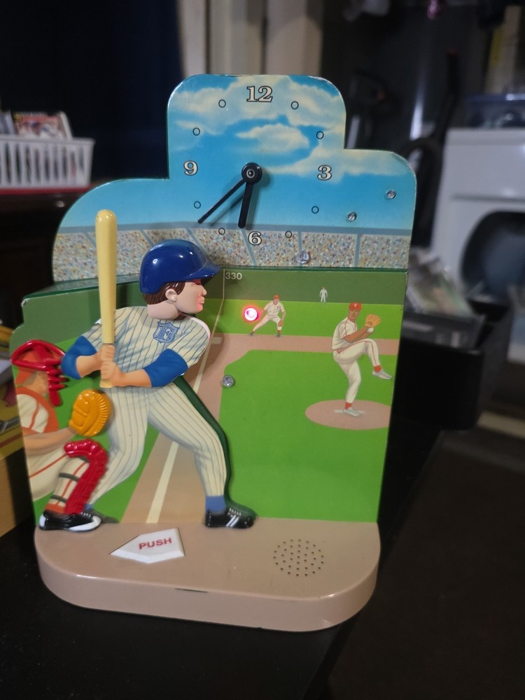 The Original Baseball Clock By Fun- Damental 1999
