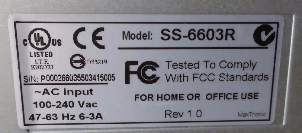 Arena Maxtronic Janus II SS-6603R 3U iSCSI 32TB SAN DISK STORAGE ARRAY SYSTEM