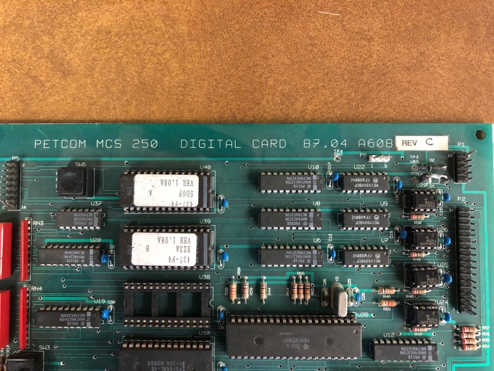 Dukane A608 Digital Card for a MCS250 Intercom System