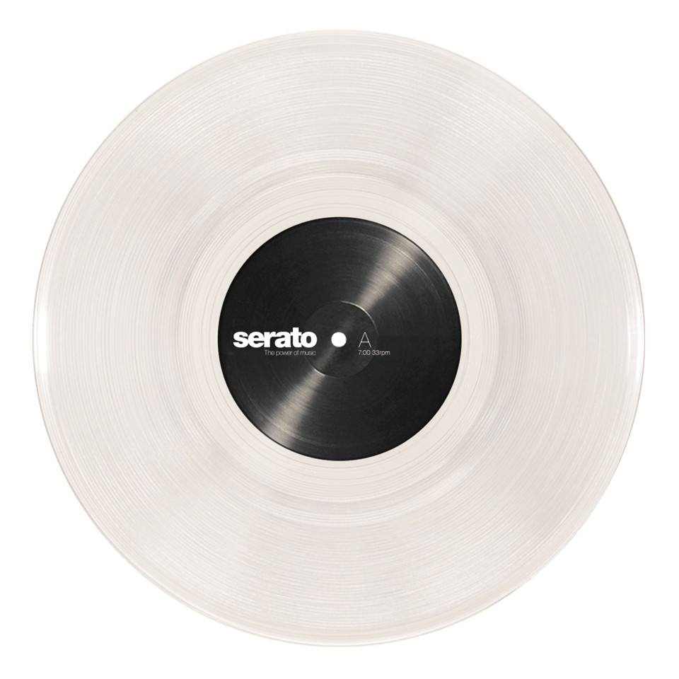 Serato 10 Control Vinyl (Pair, Clear)