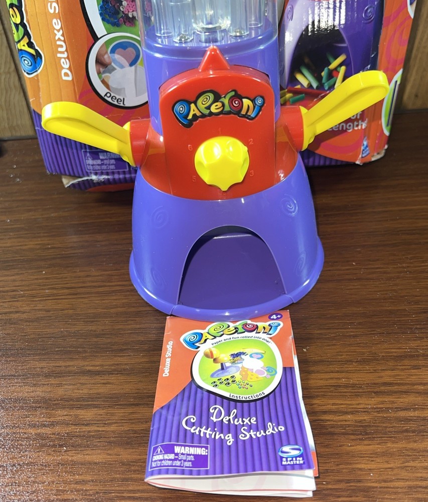 🍀 Spin Master Paperoni Deluxe Studio Activity Set - Partial Kit Incomplete 🍀