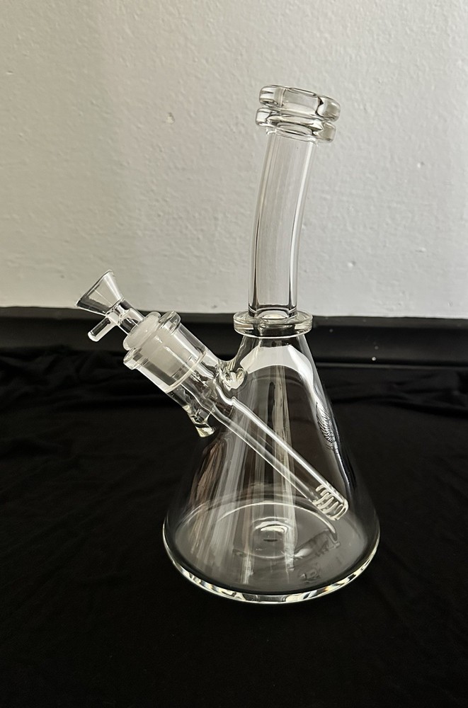 10” Hookah Water Pipe Beaker 9mm Thick Wall Heavy Glass