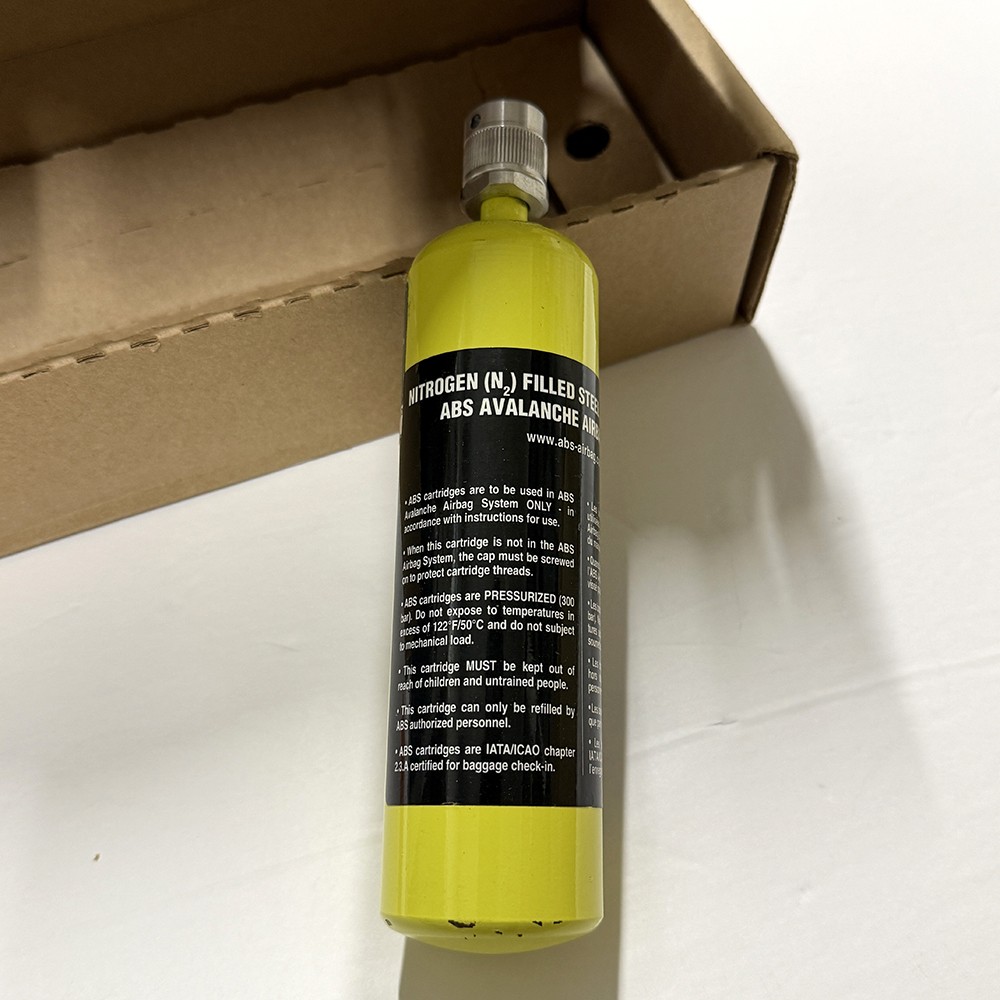 ABS Avalanche Airbag Activation Unit Nitrogen Cylinder (NO Pull Handle)
