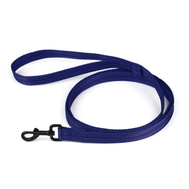 Nylon Leash 5/8" X 6ft Navy Blue