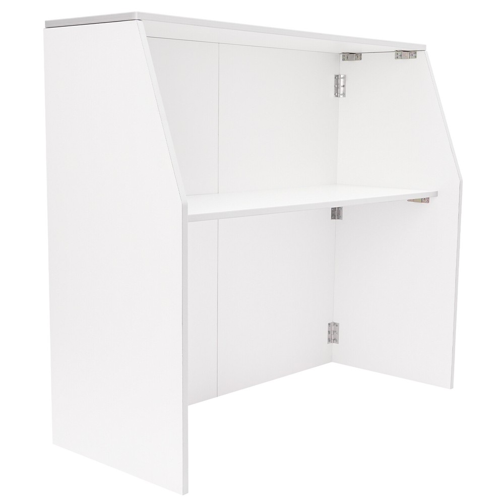 Foldable Bar Portable Event Bar Rectangular Portable Bar Cabinet Free-standing