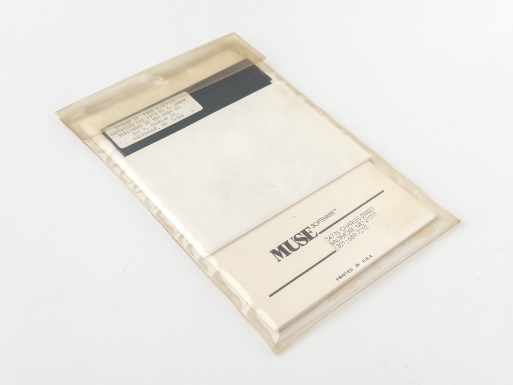 U-Draw II - MUSE Software (The MUSE Co.) - 1979 / Apple II