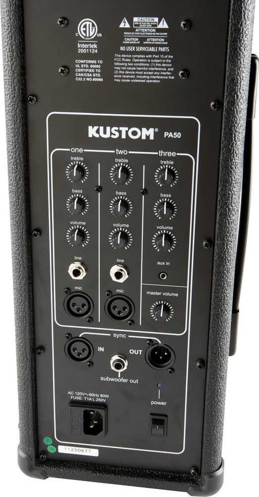 Kustom PA PA50 Personal PA System