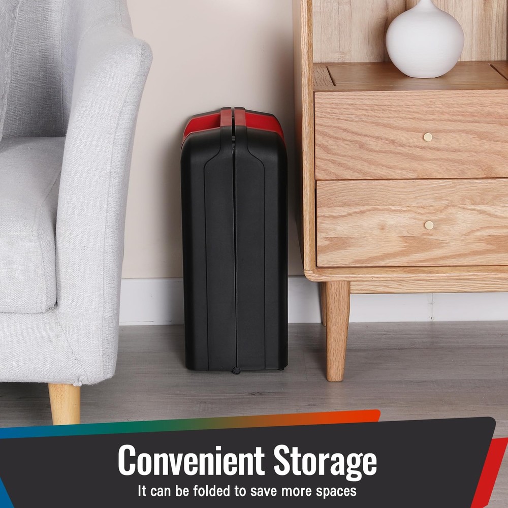 STOODER 33.5 Aerobic Exercise Folding Step Platform for Home Workout, Configu...