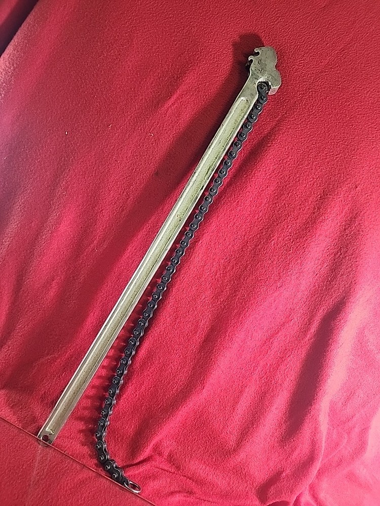 2' Chain Strap Wrench Heavy Duty W/24" Chain