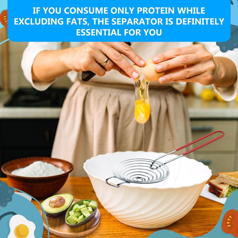 Egg Separator for Raw Eggs - Yolk Standart,