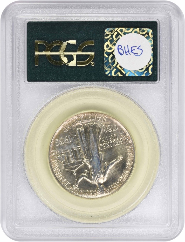 Lynchburg Commemorative Silver Half Dollar 1936 MS63 PCGS