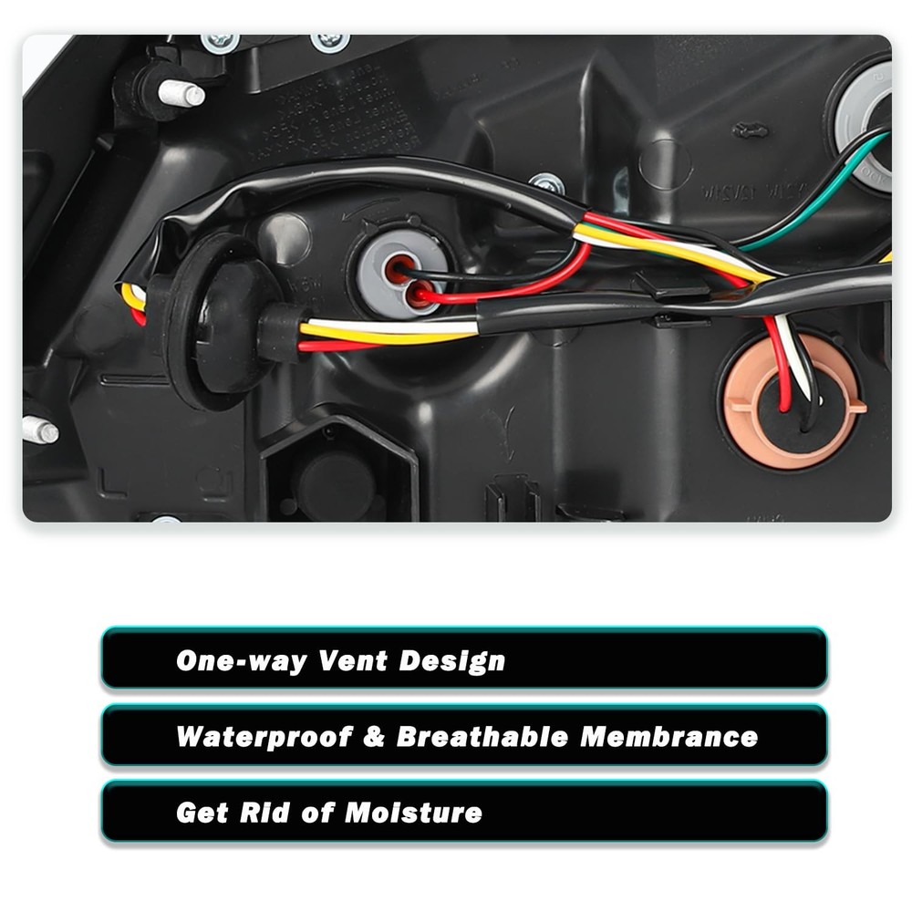 Altima Tail Light Assembly 2016-2018 Brake Light Bulbs Included Driver Left Side