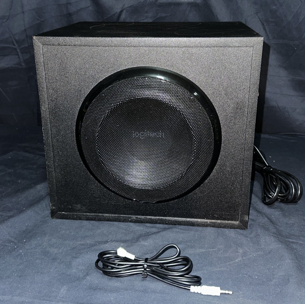 Logitech Speaker System Z623 Subwoofer & Audio Cable Only  TESTED WORKING