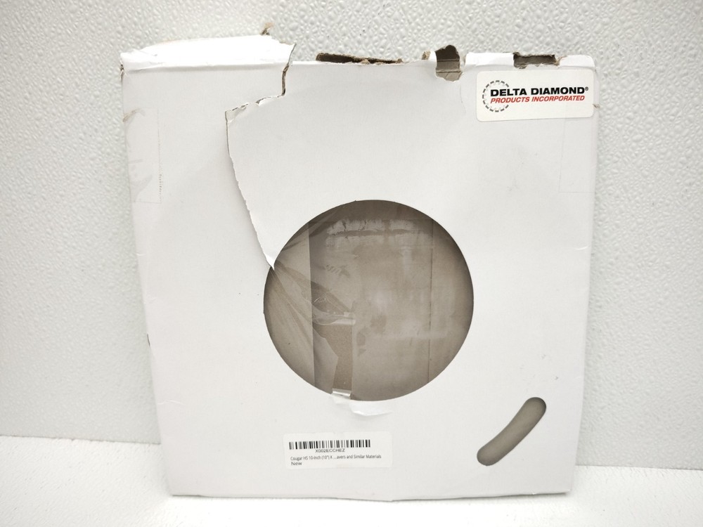 Delta Diamond Cougar HS 10 inch Diamond Blade, Premium, Segmented, MASONRY