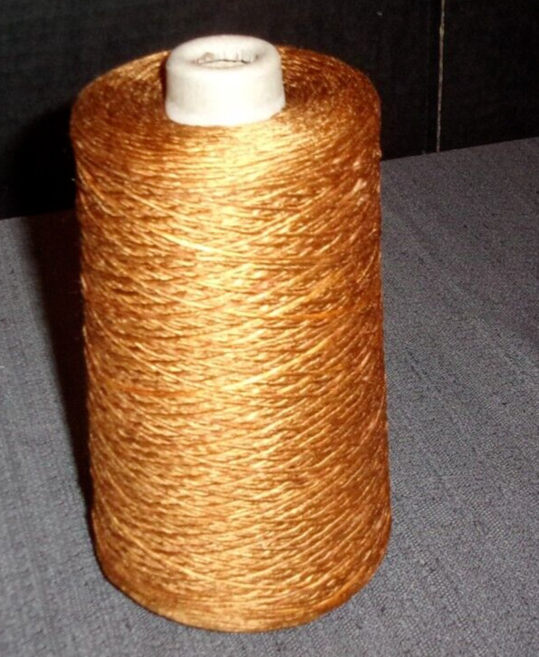 NEW RAYON CONSTRUCTION MASON STRING THREAD LINE BONDED TWINE CARMEL 1250 FEET