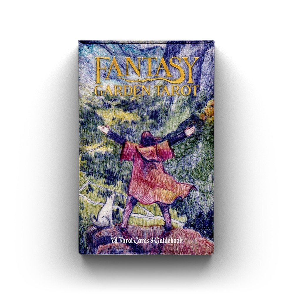 Fantasy Garden Tarot, 78 Cards Indie Tarot Deck