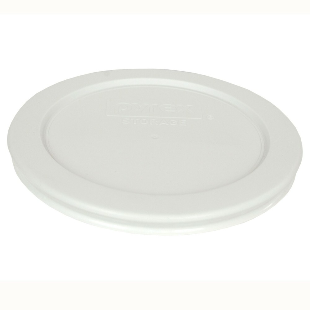 Pyrex 7200-PC White Round 2 Cup 5" Plastic Storage Lid Cover