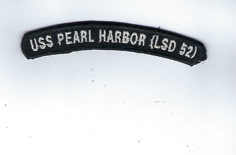 USS Pearl Harbor, LSD-52,  US Navy "Rocker"