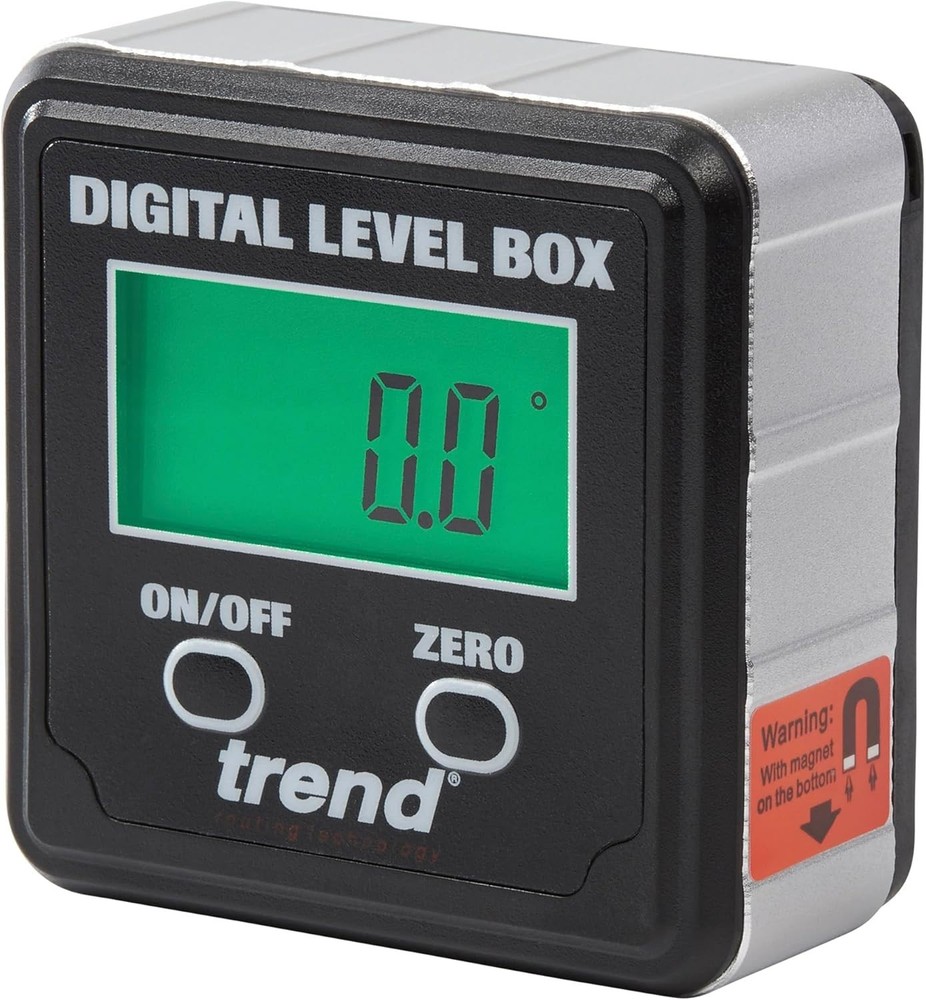 Digital Level Box and Angle Finder (Magnetic Base & LCD Display) for Woodwork...
