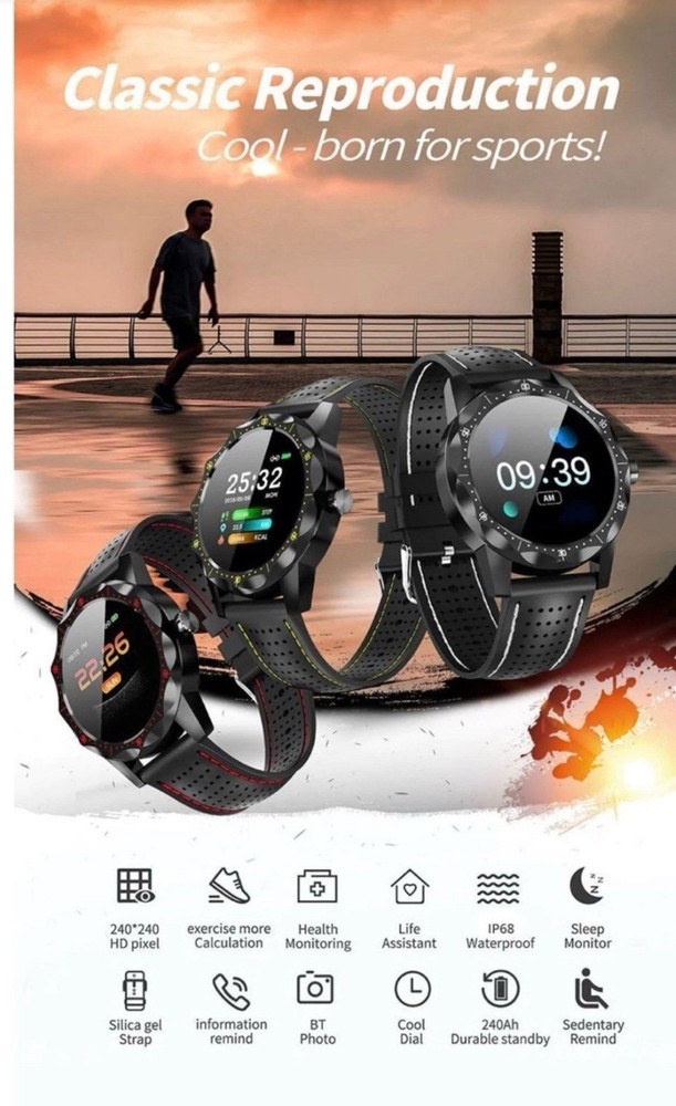 Fit and Connected: IP68 Smartwatch Chic