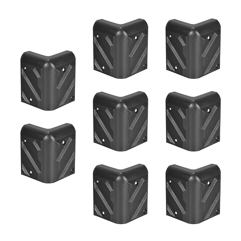 8X Speaker Corner Protectors Cabinet Stackable Guard Wrap Angle Case Protection