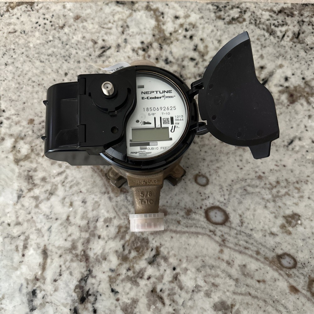 Neptune T-10 5/8" Water Meter E-Coder R900i RW2F11