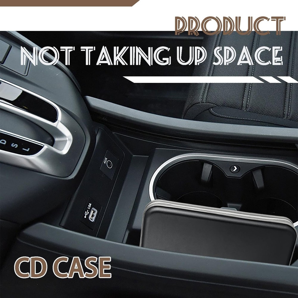 CD/DVD Case Storage, 100 Capacity Holder - Plastic Disc Case Storage Wallet B...