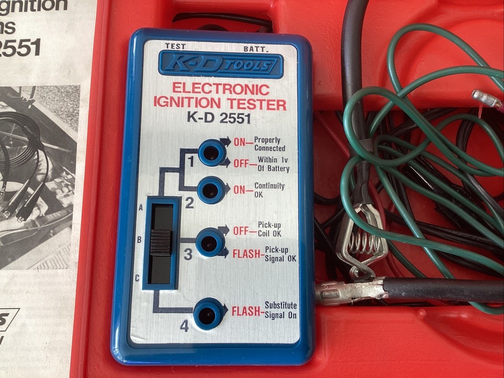 K-D Tools Electronic Ignition Systems Tester Kit Set Model 2551 Free Ship