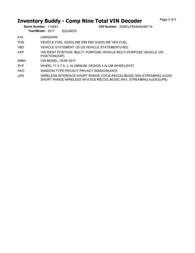 Dash Panel Fits 10-17 EQUINOX 10323390