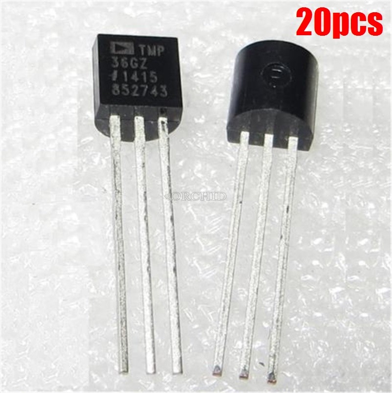 20 Pcs Temperature Sensor TMP36GT9Z TMP36GT9 Low Voltage kz