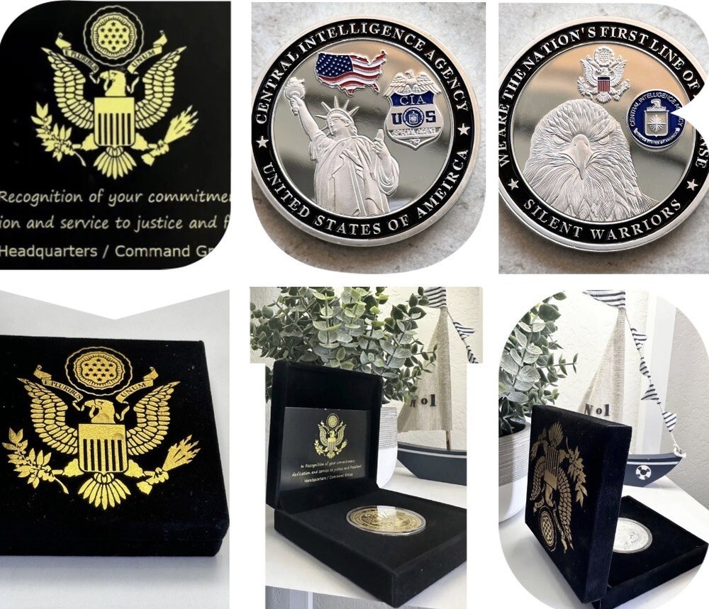CIA Challenge Coin USA