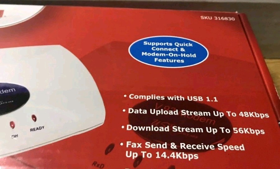 CompUSA 140617 56 Kbps Modem