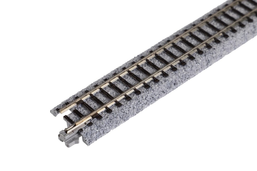N Scale 9-3/4" Straight Model Train Track Section 4 Pack