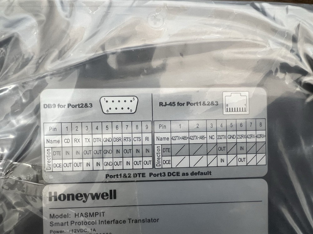 Honeywell HASMPIT SmartPIT Smart Protocol Interface Translator for POS/ECR/ATM