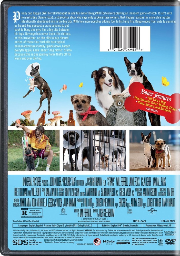Strays DVD Will Ferrell NEW