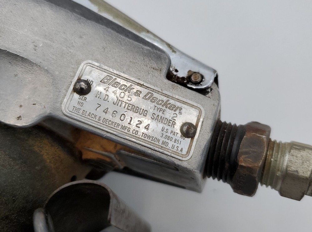 Black & Decker H.D. JitterBug Sander No. 4405