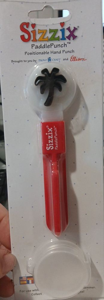 Sizzix Paddle Punch 38-0849 Tree Palm