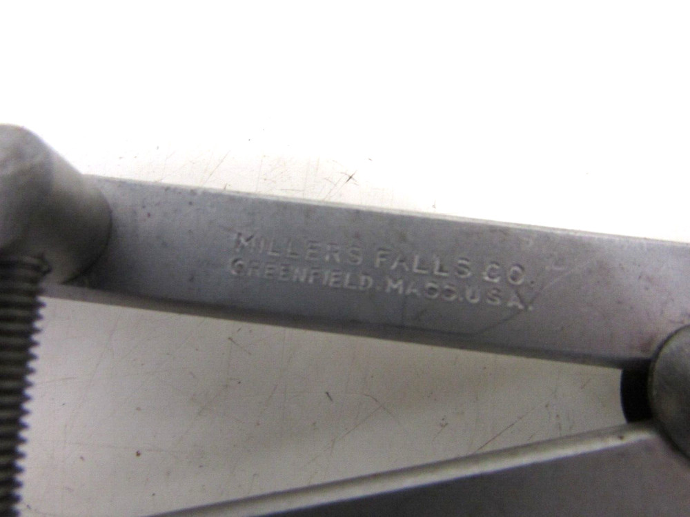 MILLERS FALLS TOOLS 6” SPRING JOINT INSIDE CALIPER, FLAT LEG, USA