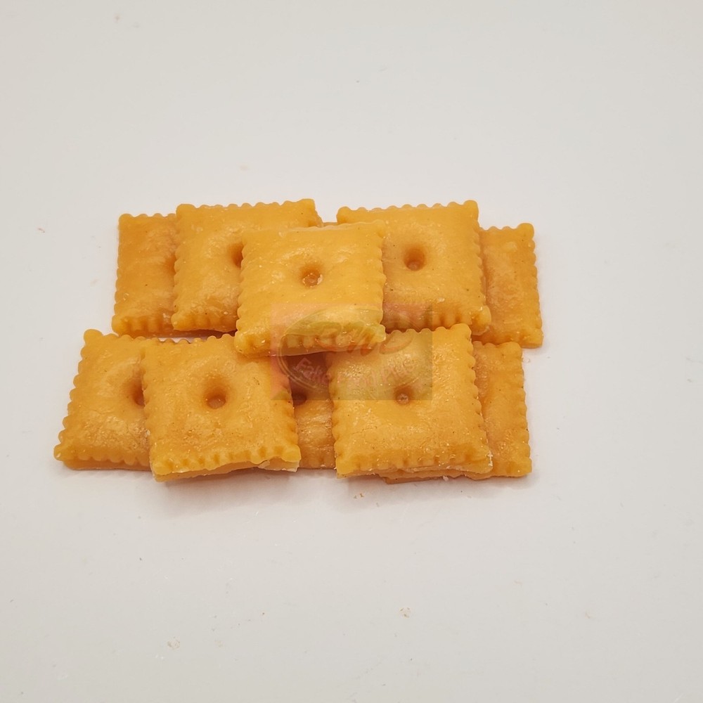 Wax Fake Cheez - it Crackers, Props, Display Crackers, 50 Pieces